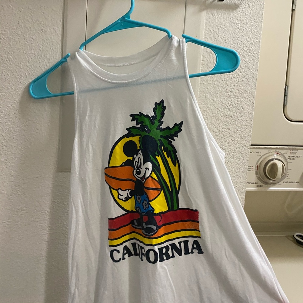 Beach Mickey Tank